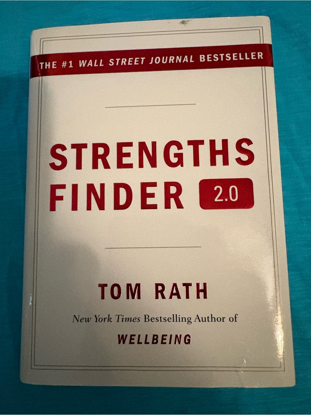 StrengthsFinder 2.0 Paperback - White and Red